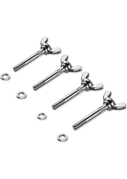 Alçıpan Boyama Dekoru Için Çıtır Kanat Cıvatası Kiti Yedek Aksesuarları 4 Paket (Yurt Dışından)