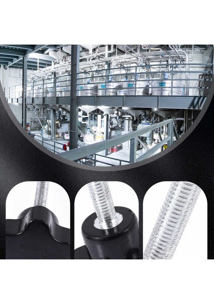 6 Pcs M6 x 50 mm Kilitli Yıldız Şeklinde Plastik Kafa Erkek Iplik Düğmesi Kavruğu (Yurt Dışından) indirimleri