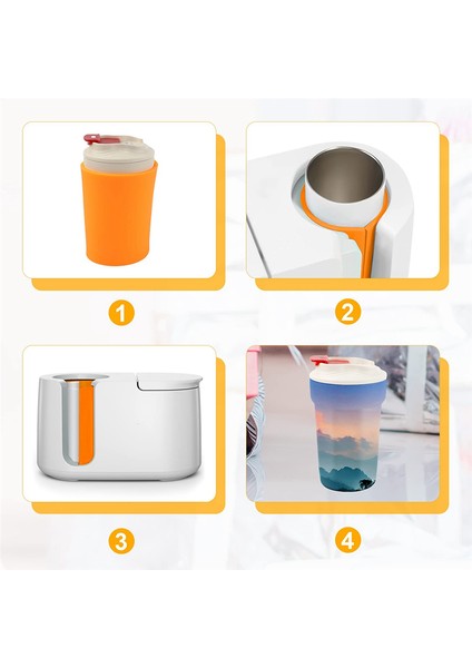 3 Adet Kupa Pres Için Silikon Sargı, 3 Kalınlıkta Uyumlu Süblimasyon Bardak Baskı Sıcaklığı Silikon Kupa Için (Yurt Dışından) fırsatları