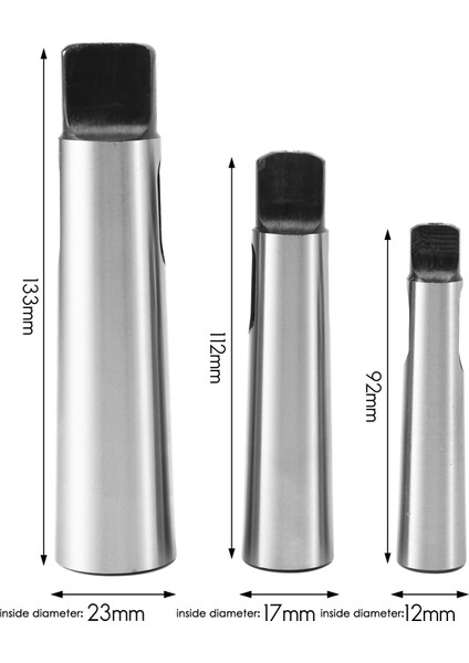 3pcs Morse Konik Adaptörü Mt1 Ila Mt2 Mt2 Ila Mt3 Mt3 Ila Mt4 Delme Makinesi Için Matkap Kılıfı Azaltma (Yurt Dışından) indirimleri