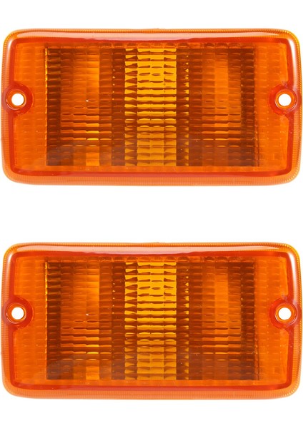 2 Adet 2001-2006 Jeep Wrangler (Tj) Plastik Lens Lh &amp; Rh 55156488AB 55156489AB (Yurt Dışından)