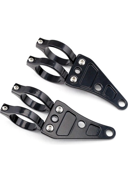 41MM Çatal Motosiklet Far Montaj Braket Kelepçesi Kafa Işığı Destek Turn Sinyal Işık Raf Kıyıcı Yarışçıları Için (Yurt Dışından) fırsatları