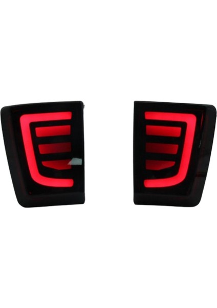 Mitsubishi Pajero Için V85 V8 V93 V97 2007-2020 Araba Arka Tampon Durdur Işık Dönüş Sinyali Işık Uyarı Işık Fren Işıkları (Yurt Dışından)