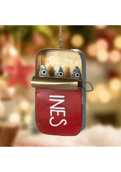 Sardunes Teneke Tuhaf Asılı Süs, Ilginç Küçük Bir Parça, Komik Balıkçı Süsleri, Sardalya Konserve Balık Deniz Ürünleri C (Yurt Dışından) modelleri