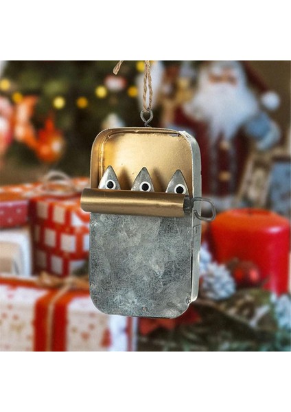 Sardunes Teneke Tuhaf Asılı Süs, Ilginç Küçük Bir Parça, Komik Balıkçı Süsleri, Sardalya Konserve Balık Deniz Ürünleri C (Yurt Dışından) fırsatları