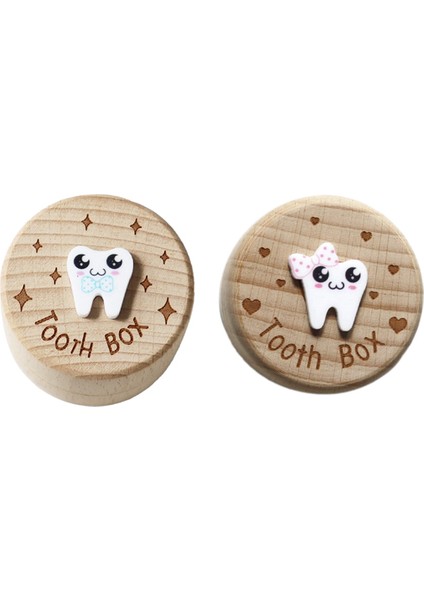 3D Oyma Diş Perisi Kutu-Wooden Diş Hadi Hediyesi Kutusu, Diş Peri Torbası Da Dahil Olmak Üzere Hem Erkekler Hem De Kadınlar Için Uygun. (Yurt Dışından)