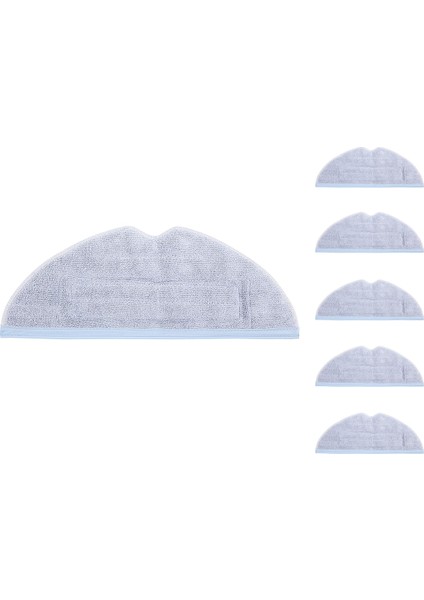 Yedek Mikrofiber Paspas Giysileri Roborock Için Temizlik Pedleri T7S T7S Plus S7 Vakum Süpürge Aksesuarları 6 Pcs (Yurt Dışından) modelleri