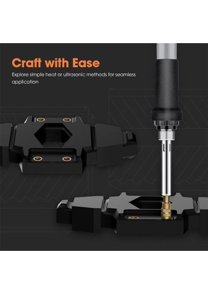 Isı -Ayarlı Dişli Ekler, 3D Baskı Bileşenleri ve Plastik Parçalar Için Isı Seti Eki - Tuhaf Somunlar (100 Parça) (Yurt Dışından) modelleri