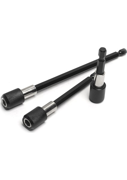2 Set Hexagon Hızlı Serbest Bırakma Kendi Kilitli Uzatma Çubuk Drill Driver Tornavida Aracı (Yurt Dışından) fiyatları