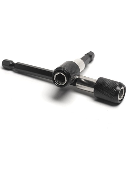 2 Set Hexagon Hızlı Serbest Bırakma Kendi Kilitli Uzatma Çubuk Drill Driver Tornavida Aracı (Yurt Dışından) modelleri