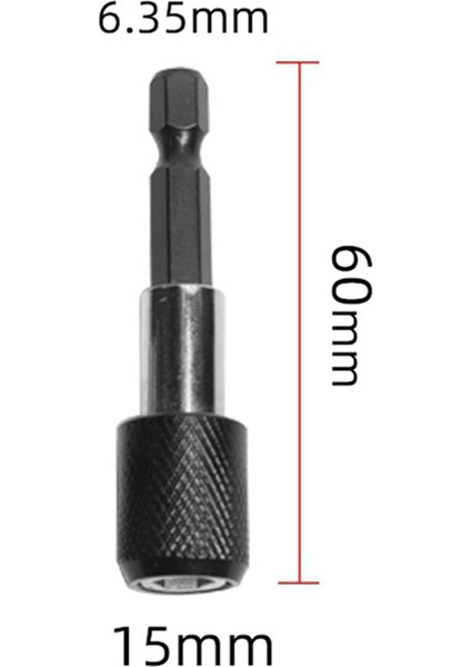 2 Set Hexagon Hızlı Serbest Bırakma Kendi Kilitli Uzatma Çubuk Drill Driver Tornavida Aracı (Yurt Dışından) indirimleri