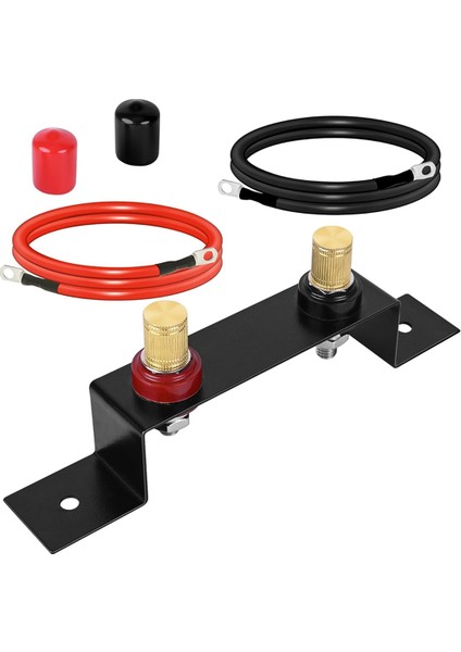 Pil Yer Değiştirme Kiti, Pil Atlama Sonrası Kit Ağır Hizmetli Uzak Dereceli Uzak Hizmetli Pil Terminalleri Parantez Kablosu (Yurt Dışından)