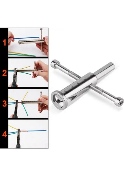 Elektrikli Soyulmadan Manuel ve Elektrikli Çift Amaçlı Entegre Tel Birleştirici 2.5-4 Kare Elektrikli Alet Aksesuarları (Yurt Dışından) fiyatları