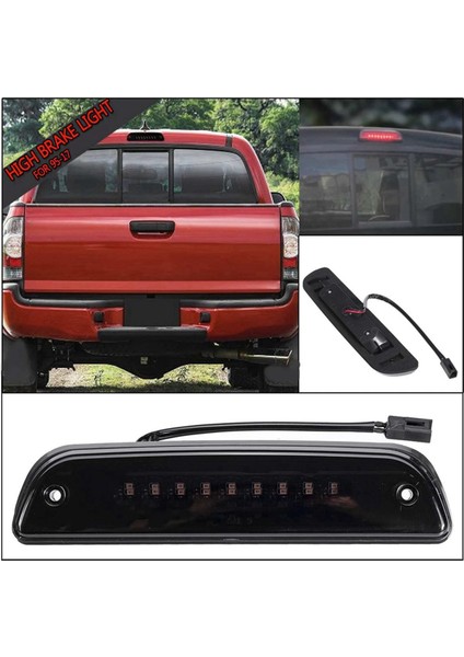 923-121 Toyota Tacoma Için Araç Yüksek Montaj Fren Işığı 2.7l 3.5l 4.0l 2005-2019 Fren Işığı Uyarı Işığı 8157004030 (Yurt Dışından) fiyatları