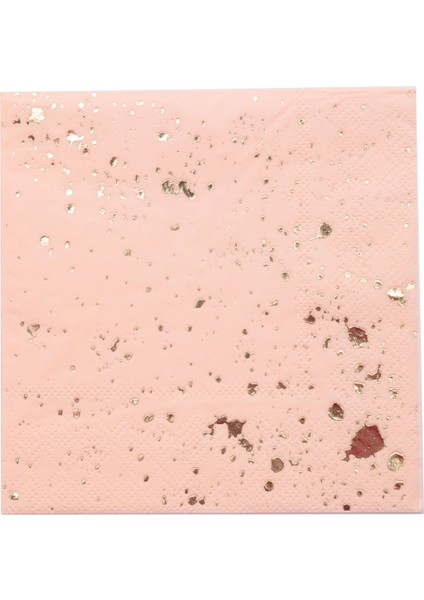 Altın Engelleme Pembe Mermer Doku Tek Kullanımlık Sofra Takımı Kağıt Peçeteler Partileri Düğün Karnaval Takım Malzemeleri Tek Kullanımlık Kağıt Havlular (Yurt Dışından)