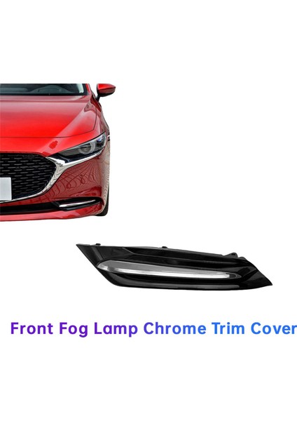 Mazda 3 2019-2024 Için Yeni Ön Sis Lambası Krom Trim Kapak Önleyici Işık Dekorasyon Çerçevesi (Yurt Dışından) fiyatları