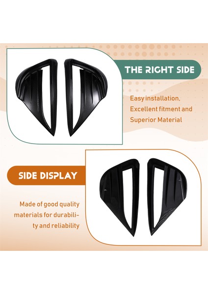 Tesla Model Y 2021-23,B Için Sis Lambası Rüzgar Bıçağı Spoiler Kaplaması (Yurt Dışından) indirimleri