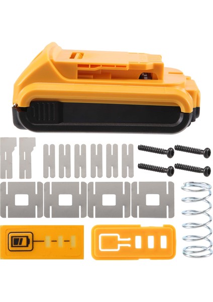 Dewalt 20V Için Pil Değiştirme Plastik Kılıf DCB201, DCB203, DCB204, DCB200 18V Lı-Ion Pil Kapak Parçaları 3A 4A 5A Için (Yurt Dışından) fiyatları