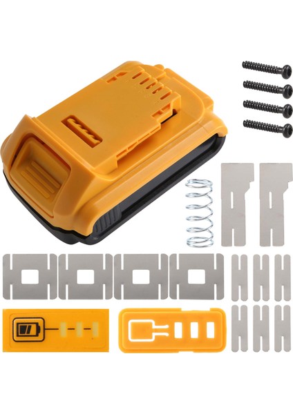 Dewalt 20V Için Pil Değiştirme Plastik Kılıf DCB201, DCB203, DCB204, DCB200 18V Lı-Ion Pil Kapak Parçaları 3A 4A 5A Için (Yurt Dışından) modelleri