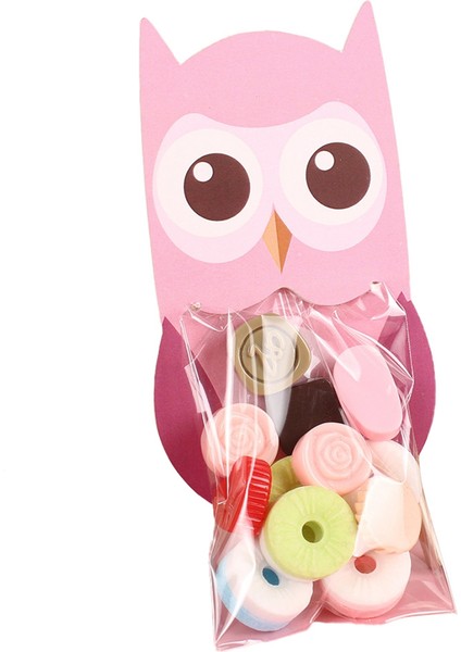 Karikatür Hayvan Şeker Torbası Hediye Çantası Sevimli Tavşan Aslan Atıştırmalık Kurabiye Çantası Orman Doğum Günü Partisi Bebek Duş Dekorasyonu C (Yurt Dışından)