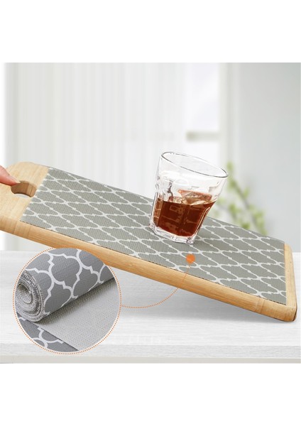 Mutfak Dolabı Çekmecesi Için Ön Kayma Pad Su Geçirmez ve Yağ Geçirmez Dolap Conta Plastik Sofra Takımı Raf Yastık Çerçevesi (Yurt Dışından) fırsatları