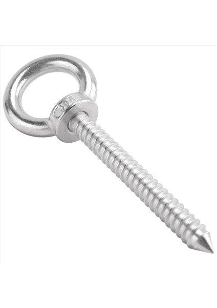 Ağır Hizmet Göz Kancaları Kendi Kendine Tapan Yeltici Vidalı Yük Kapasitesi 700LBS Göz Kancalarında Ağır Yorum Vidası (4 Pack- M10) (Yurt Dışından) fırsatları