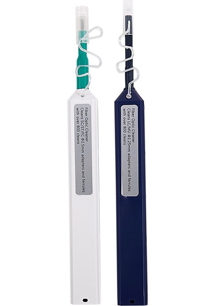 2pcs Ftth Optik Fiber Kalem Temizleyici Aracı Temizleme 2.5mm Lc Mu 1.25MM Sc Fc St Konektör Fiber Optik Temizleme Araçları Akıllı Temizleyici (Yurt Dışından)