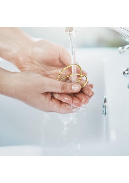 12 Paket Basit Tasarım Peçete Yüzükleri Düğün Için Altın Şükran Günü Noel Partisi Yemek Masa (Yurt Dışından) fiyatları