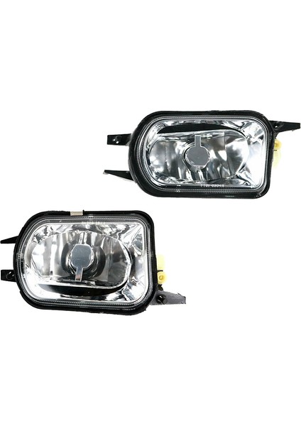 1paır Ön Tampon Sis Lambası Lambası Mercedes-Benz Için Işık W203 C320 &amp; SLK230 2001-2004 2158200556 2158200656 (Yurt Dışından)
