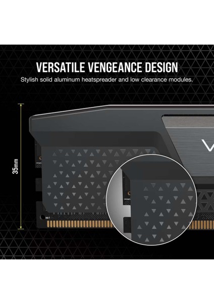 Corsaır Vengeance Lpx 32GB (2X16GB) Ddr5 Dram 6000MT/S CL36 Amd Expo & Intel Xmp Memory Kit (CMK32GX5M2F6000Z36) fırsatları