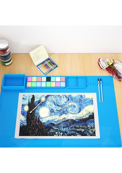 Masa Mat Çizim Mat Çocuk Diy Grafiti Mat Sanat Boyama Mat Masa Masası Mat Pembe (Yurt Dışından) modelleri