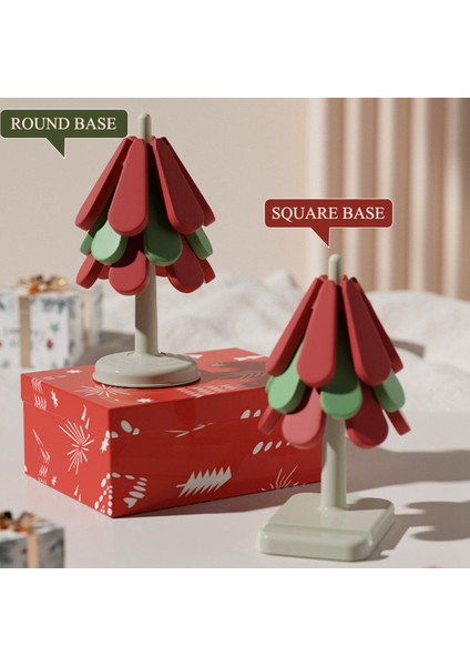 Noel Ağacı Silikon Katlanır Katlama Anti-Ölçekli Mat Yüksek Sıcaklık Placemat Kupa Pot Pişir Mat Takım Mat Yuvarlak Dip (Yurt Dışından) fırsatları