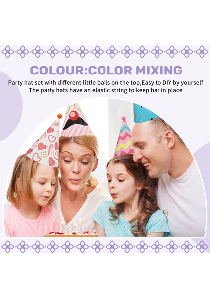 8pcs Kağıt Altın Folyo Mutlu Yıllar Partisi Yetişkinler ve Çocuk Partisi Dekorasyonu Için Şapkalar (Yurt Dışından) indirimleri