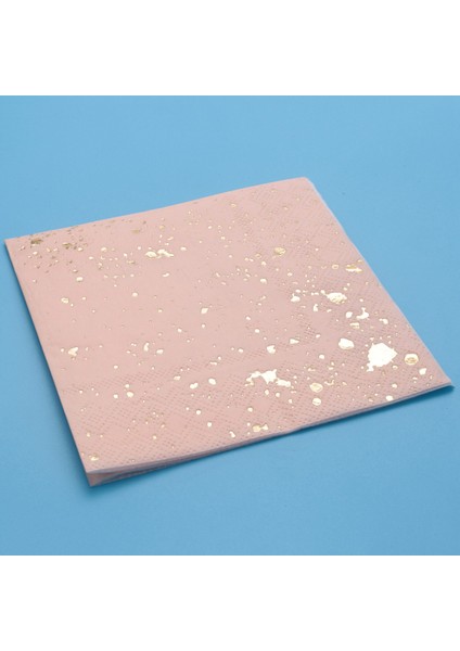 Altın Engelleme Pembe Mermer Doku Tek Kullanımlık Sofra Takımı Kağıt Peçeteler Partileri Düğün Karnaval Takım Malzemeleri Tek Kullanımlık Kağıt Havlular (Yurt Dışından) indirimleri