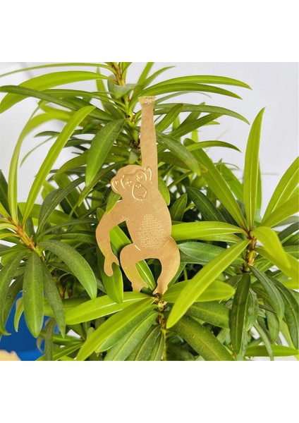 Saksı Bitki Hayvanı Dekorasyon Hayvanların Simülasyonu Metal Heykel Süsleri Bahçe Tencere Süslemeleri Asma E (Yurt Dışından) indirimleri