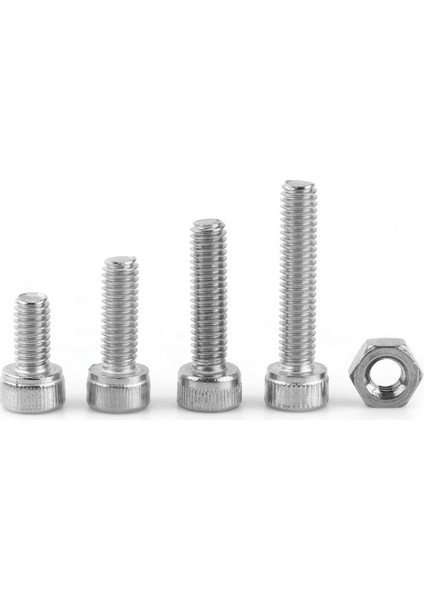 480PCS M2 M3 M4 Hex Soket Vidaları Set Paslanmaz Çelik Hex Soket Kapağı Baş Fıstığı Onarım Aracı (Yurt Dışından) modelleri