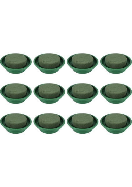 Dıy Çiçek Aranjman Kiti Yeşil Yuvarlak Islak Çiçek Köpüğü, Düğün Koridoru Çiçekleri, Parti Dekorasyonu (Kaseli Çiçek Köpüğü, 12 Adet) (Yurt Dışından) fiyatları