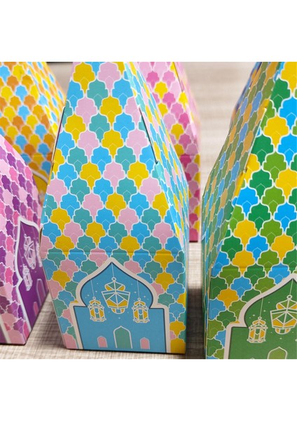 60PCS Ramazan Eid Hediye Kutuları Ay Si Kutusu Festival Için Tatil Partisi Şeker Çantası Için Dekorasyonlar (Yurt Dışından) indirimleri