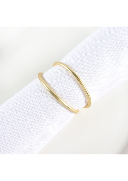 12 Paket Basit Tasarım Peçete Yüzükleri Düğün Için Altın Şükran Günü Noel Partisi Yemek Masa (Yurt Dışından) indirimleri