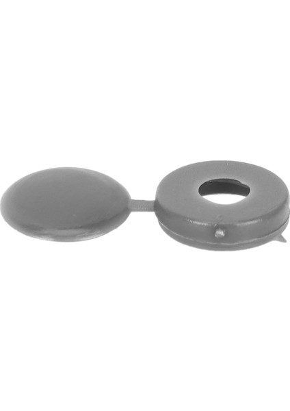 200 Adet Vidalı Kapak Plastik Menteşeli Vida Kafa Kapakları Vida Kapak Kapakları Snap-On Yedek Vidalı Dekoratif Kapaklar (Gri) (Yurt Dışından) fırsatları