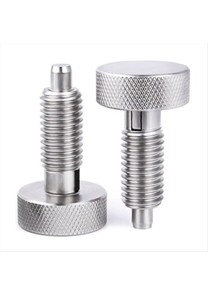 2pcs Paslanmaz Çelik El Geri Çekilebilir Yay Pistonlar Tramparalı Saplı - Hızlı Bırakma Kilitleme Pimi M6 (Yurt Dışından)