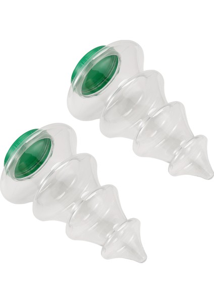 2pcs Şeker Kavanozları Noel Ağacı Şekilli Plastik Kurabiye Kavanozları Kapaklarla Güzel Şeker Depolama Şişeleri 1.55L (Yurt Dışından)