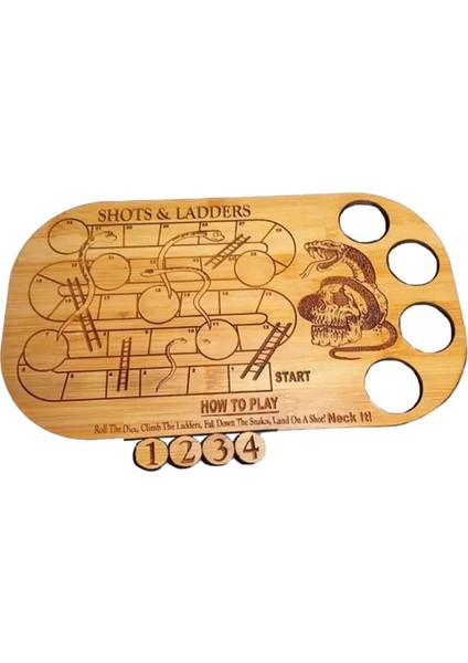 Çekimler ve Merdivenler Içme Oyunu, Yılanlar ve Merdivenler Tahta Oyunu Ahşap Palet Çekimleri ve Merdivenler Içme Oyunu A (Yurt Dışından) indirimleri