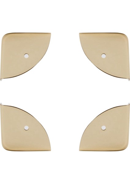 Demir Köşe Koruyucular Siyah Dekor Kutusu Kenar Kapak 39MM/1.53IN Kutu Dolap Kenar Güvenlik Koruma 8pcs, Açık Altın (Yurt Dışından) indirimleri
