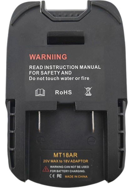 Makita 18V/20V Li-Ion Pil Için MT18AR Pil Adaptörü Rıdgıd/aeg 18V/20V Güç Alet Aksesuarları Dönüştürücü (Yurt Dışından)
