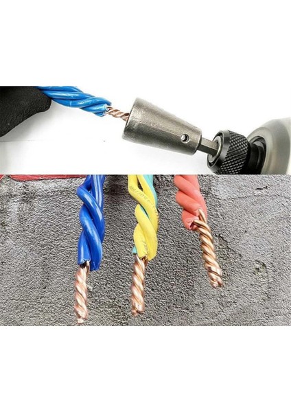 4pcs Tel Bükme Aracı Tel Twister Tel Konektörü, Hızlı Elektrik Etkisi Tel Twisting Aracı Matkap Için (Yurt Dışından) indirimleri