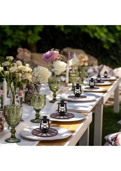 Kovboy Şapkası Dört Tekerlekli Fener Batı Kovboy Teması Için Uygun Parti-Dekorasyon Plastik Şapka Retro Tekerlek Asma Lamba (Yurt Dışından) indirimleri