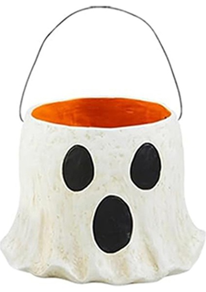 Hayalet Kova Dekoru, Hayalet Ekici Pot, Hayalet Kova Vazısı, Cadılar Bayramı Hayalet Kovası, El Yapımı Cadılar Bayramı Kepçeleri 10CM (Yurt Dışından)