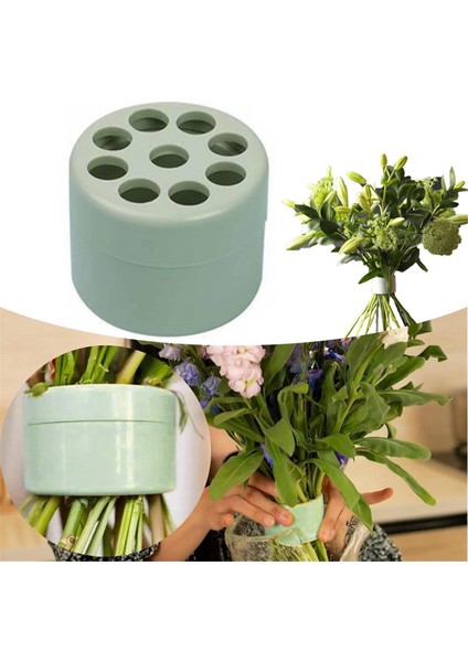 Spiral Ikebana Kök Tutucu, Buket Twister, Su Geçirmez Spiral Ikebana Kök Tutucu Çiçekler (Yeşil) (Yurt Dışından) fiyatları