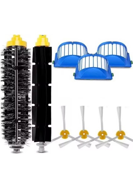 Irobot Roomba Için 500 600 Serisi Vacum Temizleyici Aksesuarları Yedek Parçalar Millete Fırçası Yan Fırça Hepa Filtre (Yurt Dışından)